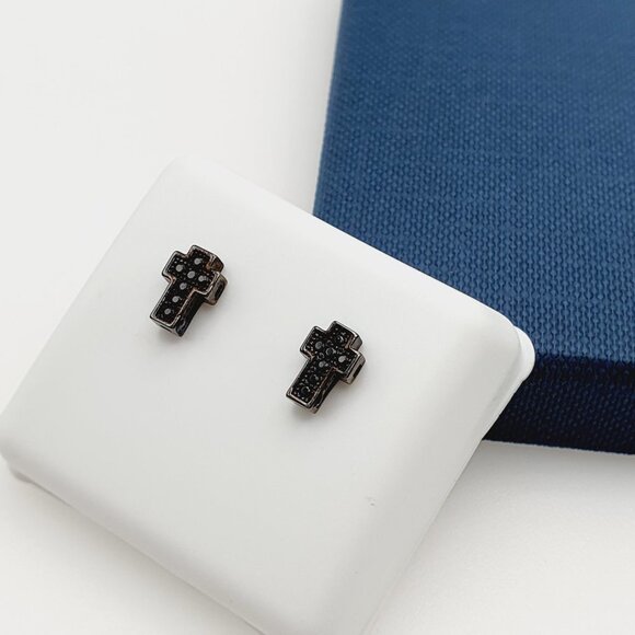 - "925 Sterling Silver Plated CZ Earrings, INUS1BR180